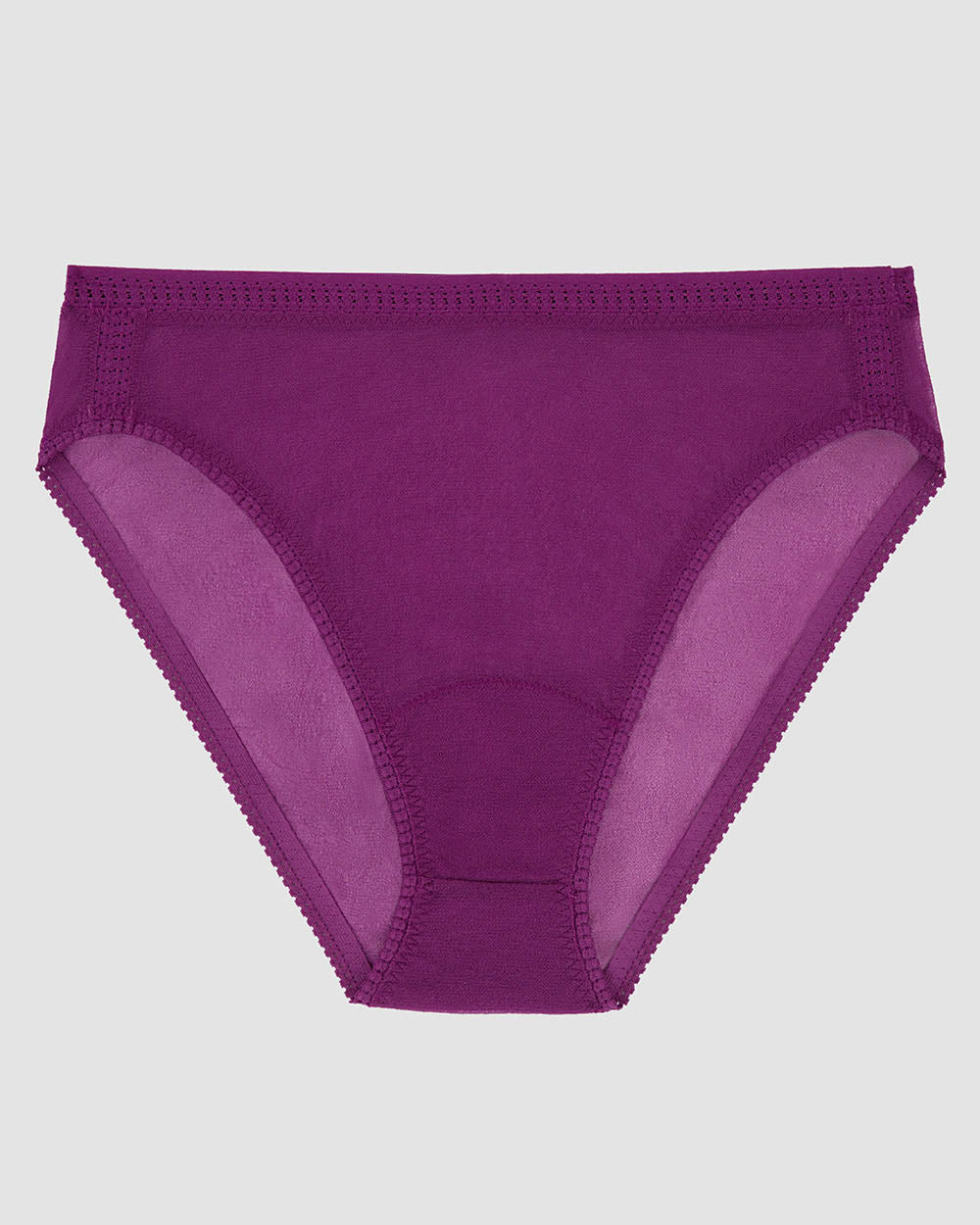 A Gossamer Mesh Hi Cut Brief Underwear
