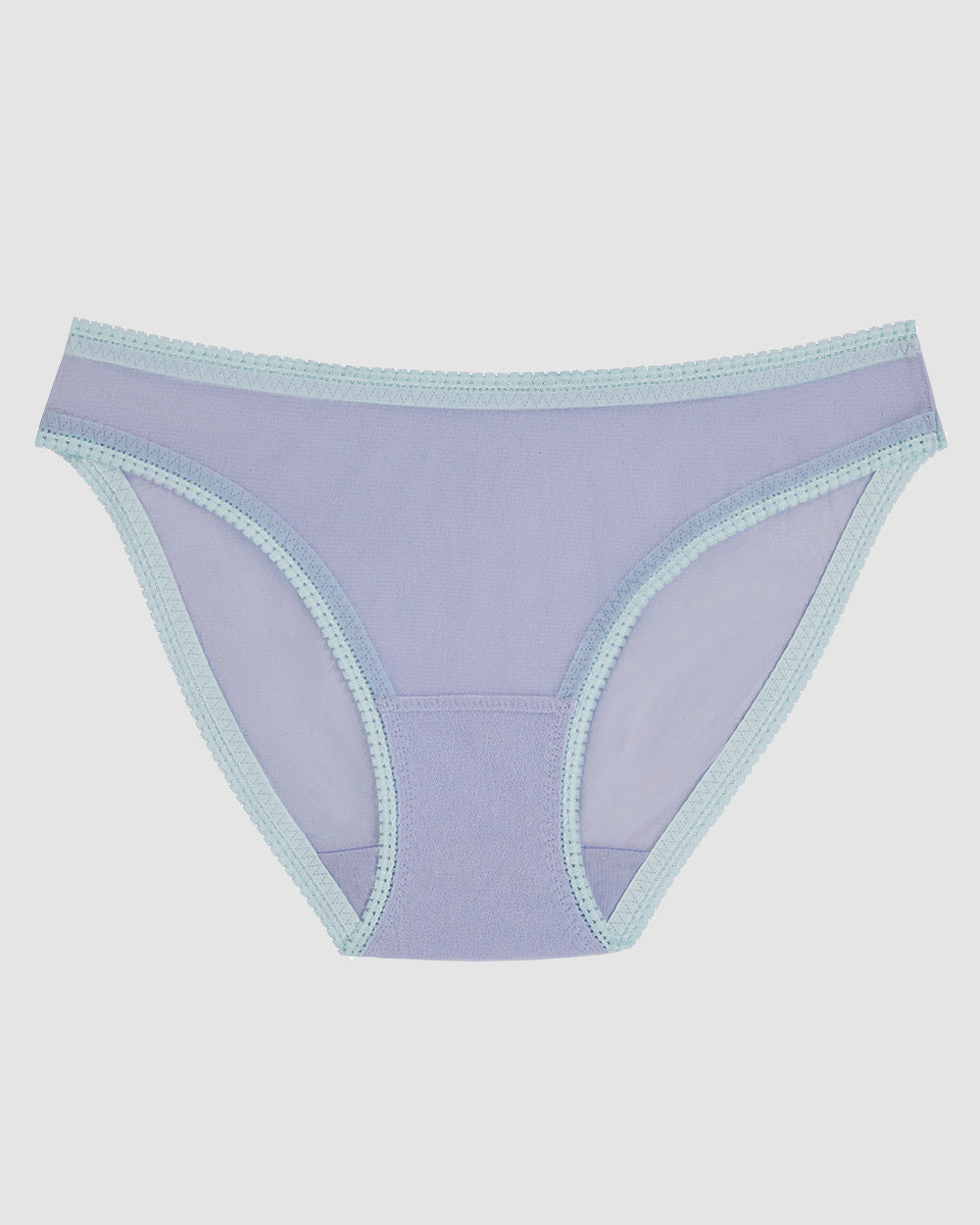 Baby lavender Gossamer Mesh Hip Bikini Underwear
