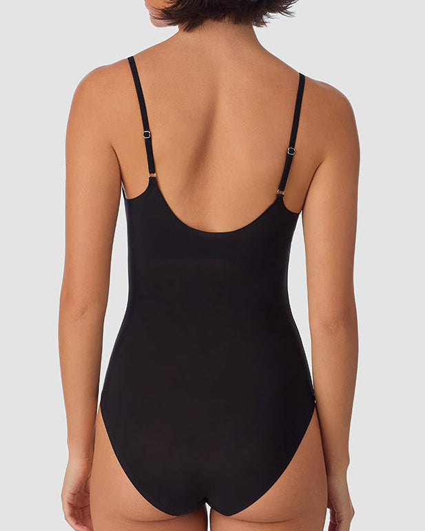 Heavenly Stretch Bodysuit - Black