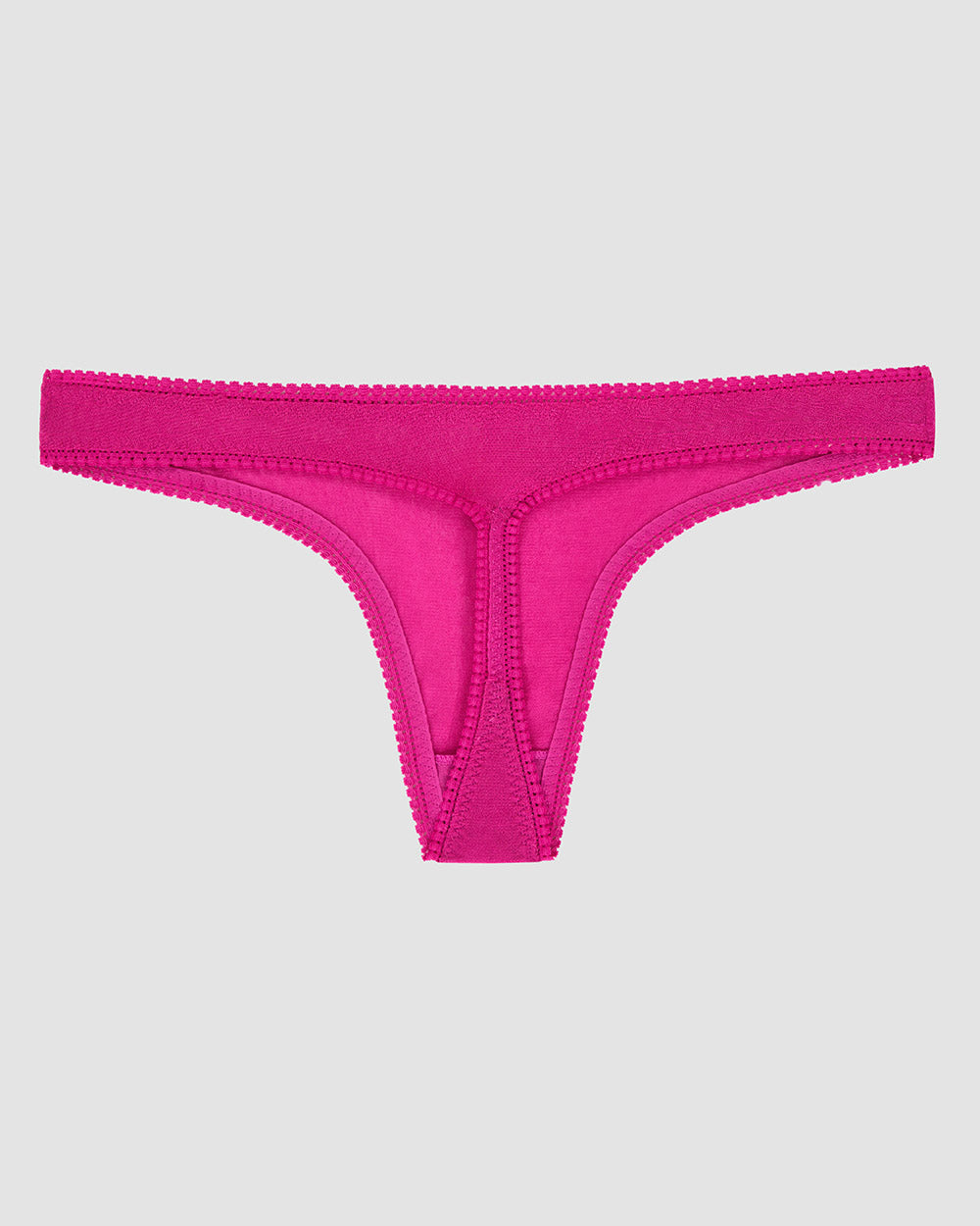 A Gossamer Mesh Hip G Thong Underwear - Sweet Fuchsia