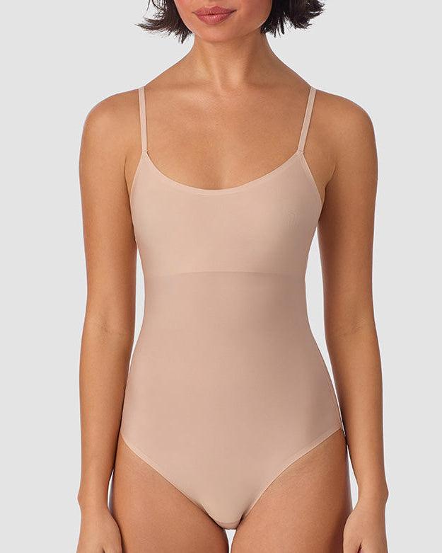 Heavenly Stretch Bodysuit - Champagne
