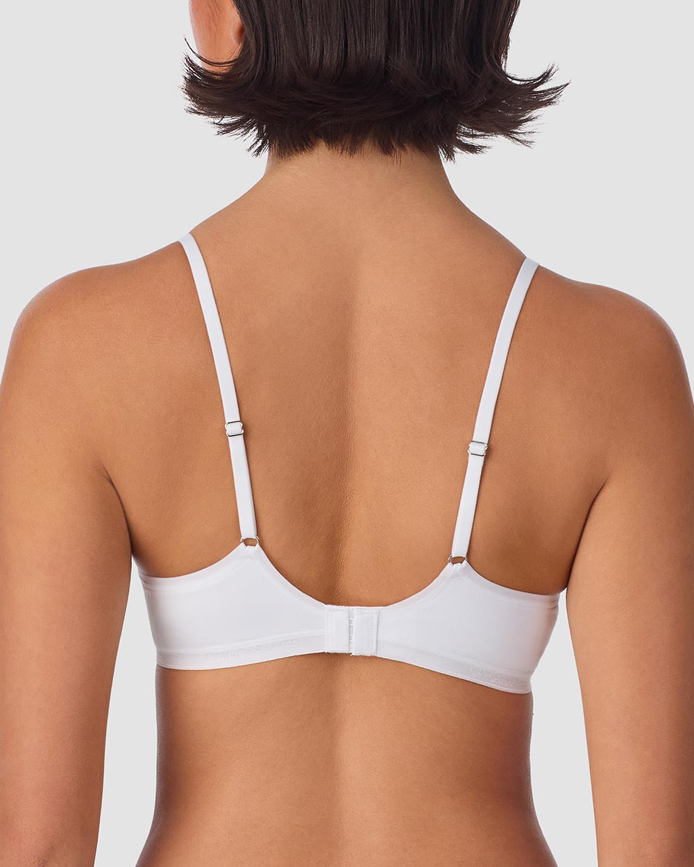 Cabana Cotton Unlined Underwire Bra - White