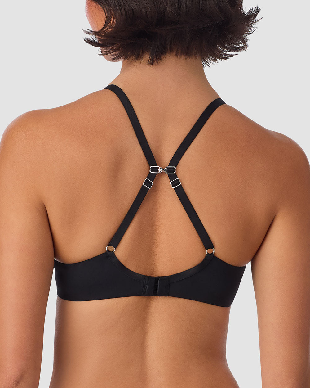 Sleek Micro T Shirt Bra - Black