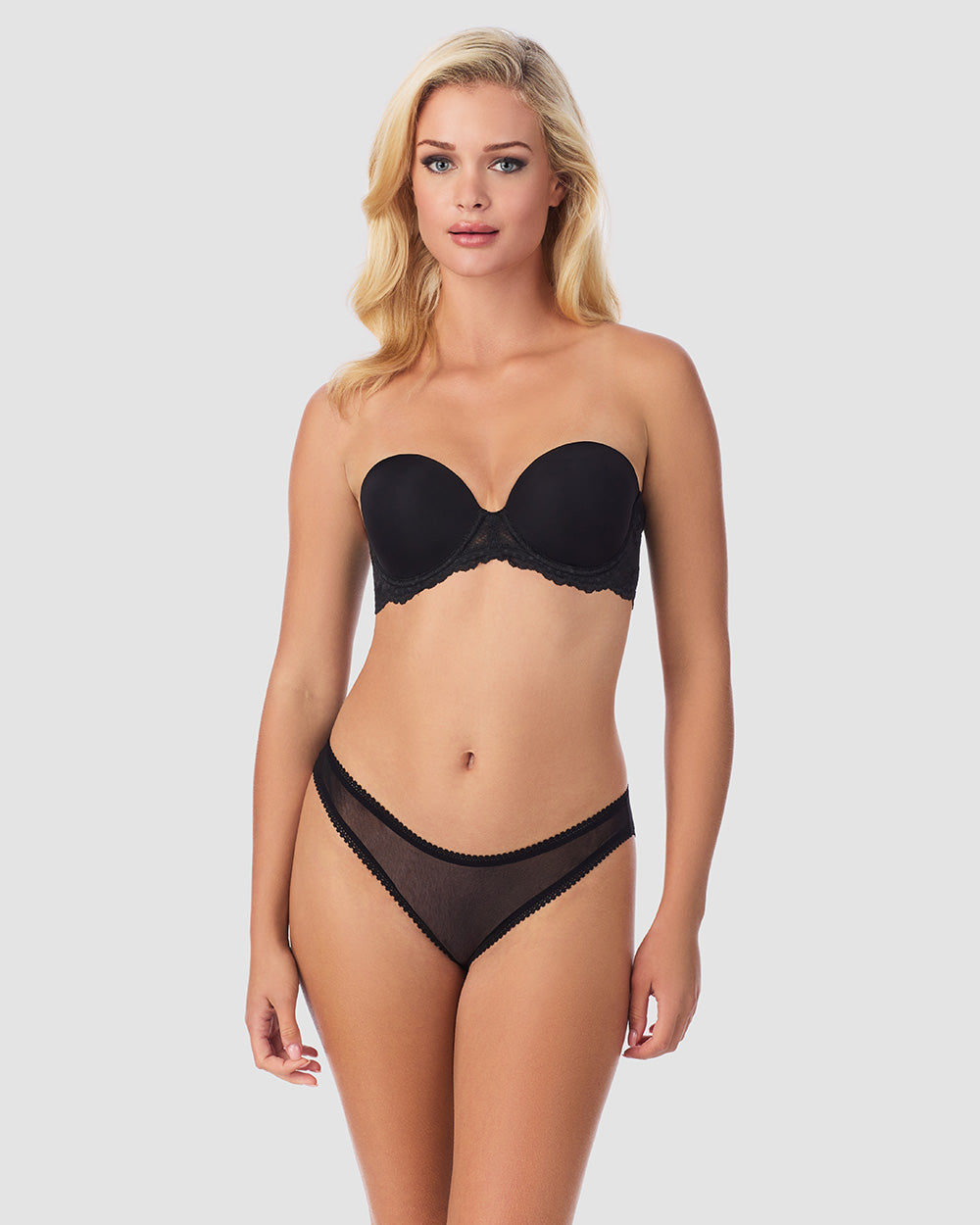 Beautifully Basic Strapless - Black