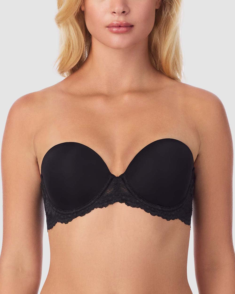 Beautifully Basic Strapless - Black