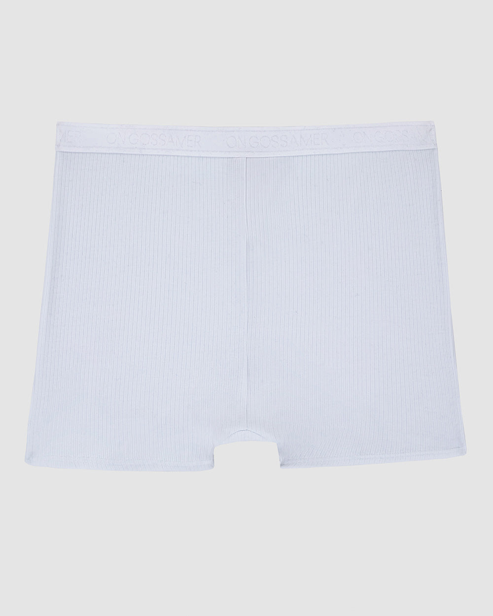 A white Cabana Cotton Rib Boxer