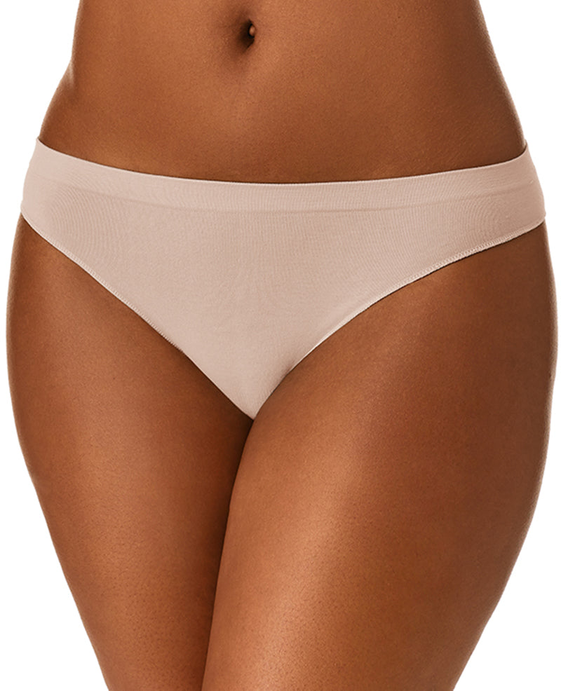 Cabana Cotton Seamless Bikini Underwear - Champagne – On Gossamer