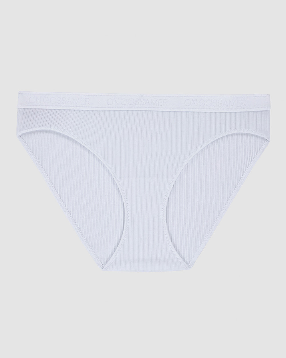 A white Cabana Cotton Rib Bikini