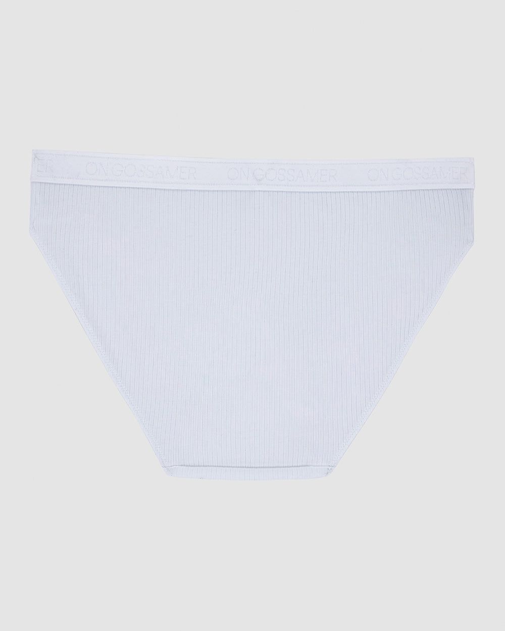 A white Cabana Cotton Rib Bikini