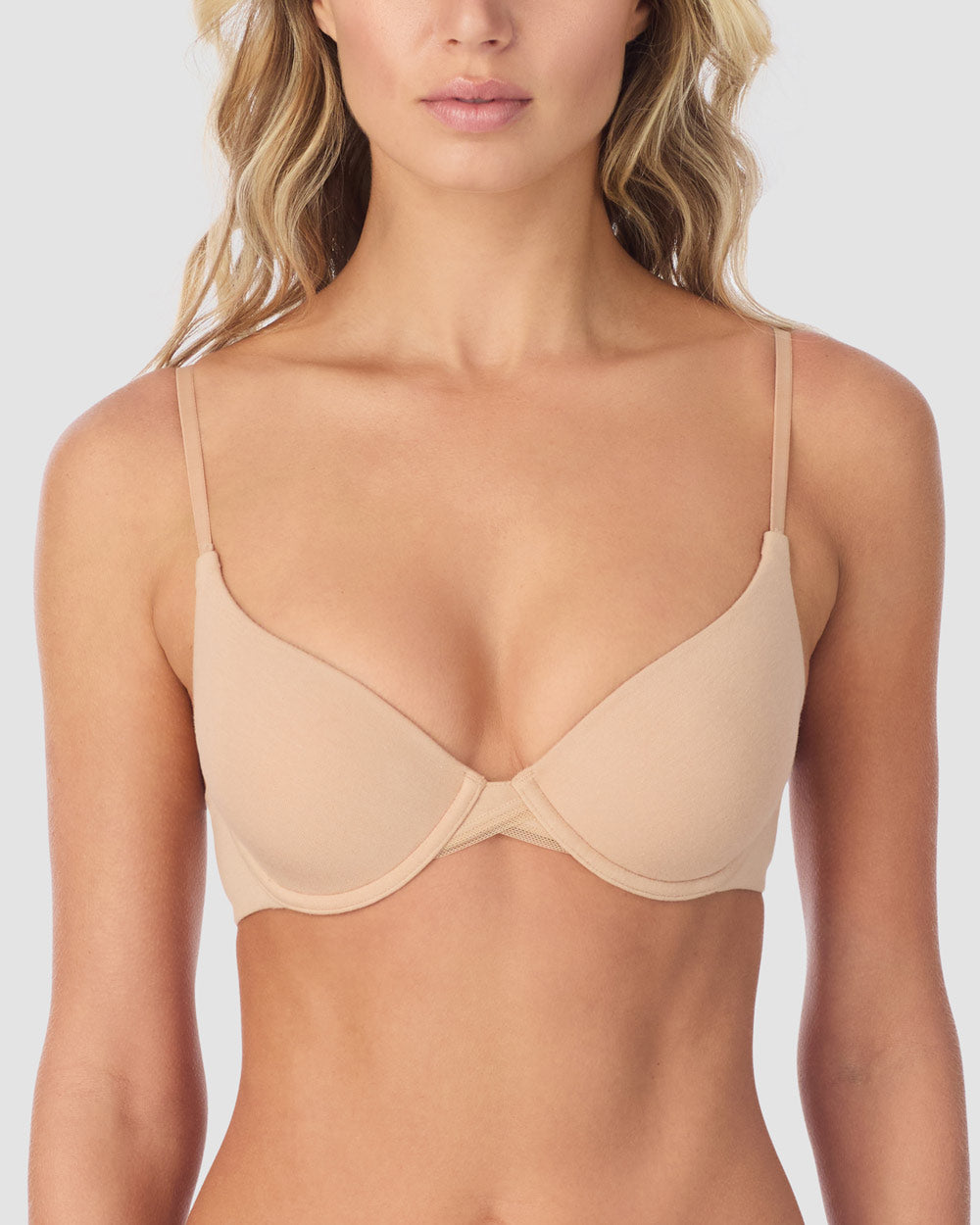 Cabana Cotton Convertible T Shirt Bra - Champagne