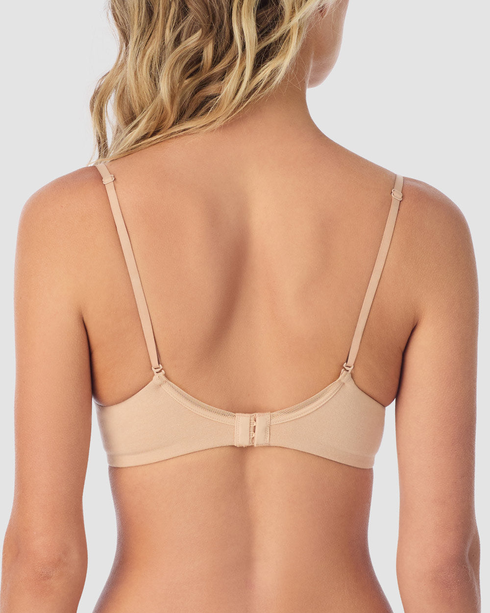 Cabana Cotton Convertible T Shirt Bra - Champagne