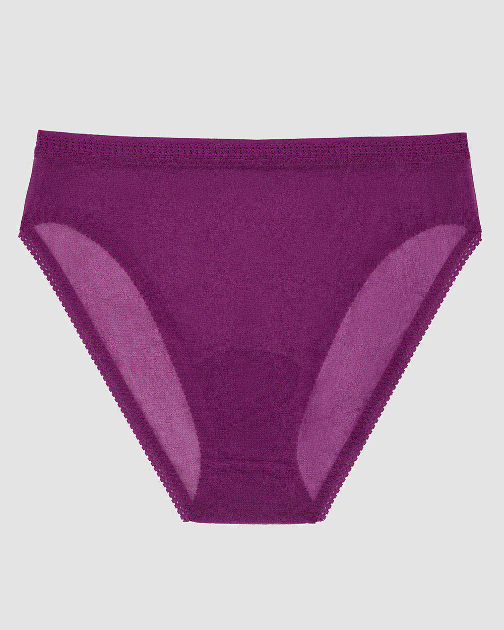 A Gossamer Mesh Hi Cut Brief Underwear