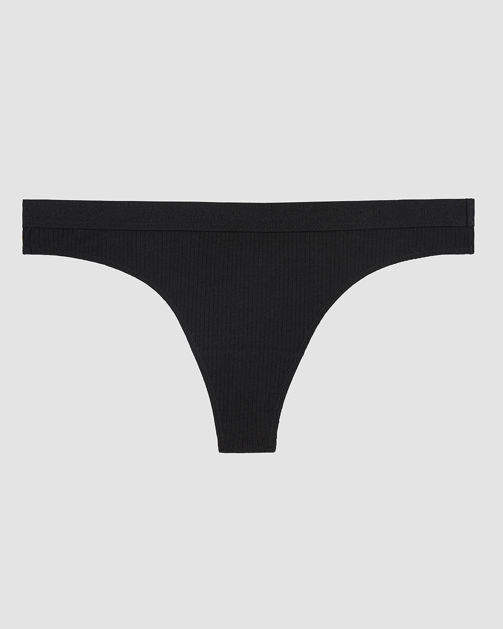 A Cabana Cotton Rib Hip G - Black