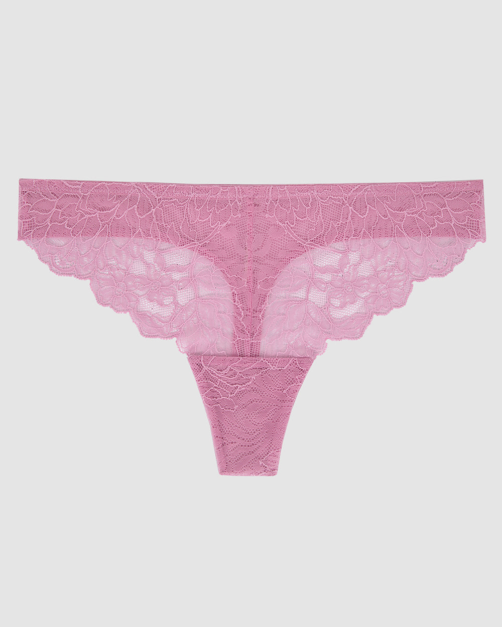 A Pink Berry Luxe Lace Thong 