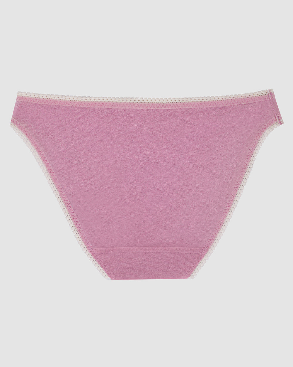 A  Pink Berry Gossamer Mesh Hip Bikini Underwear .