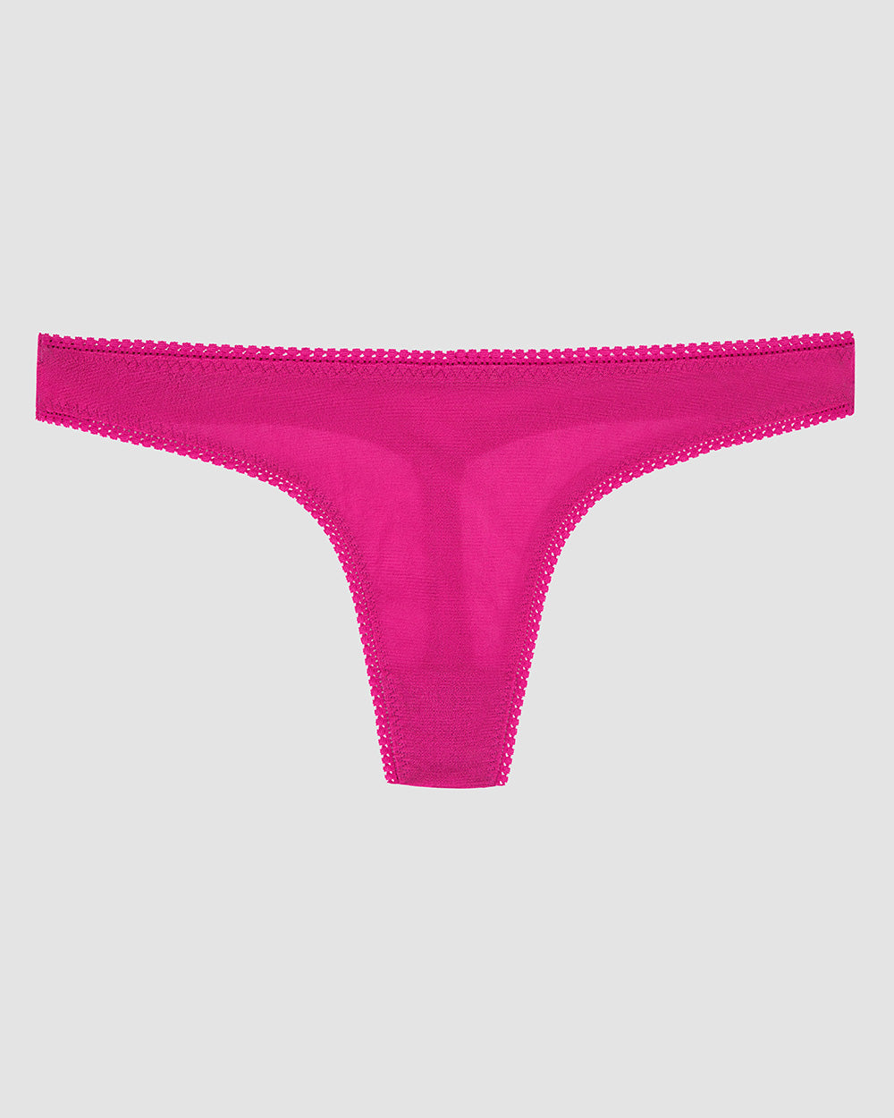 A Gossamer Mesh Hip G Thong Underwear - Sweet Fuchsia