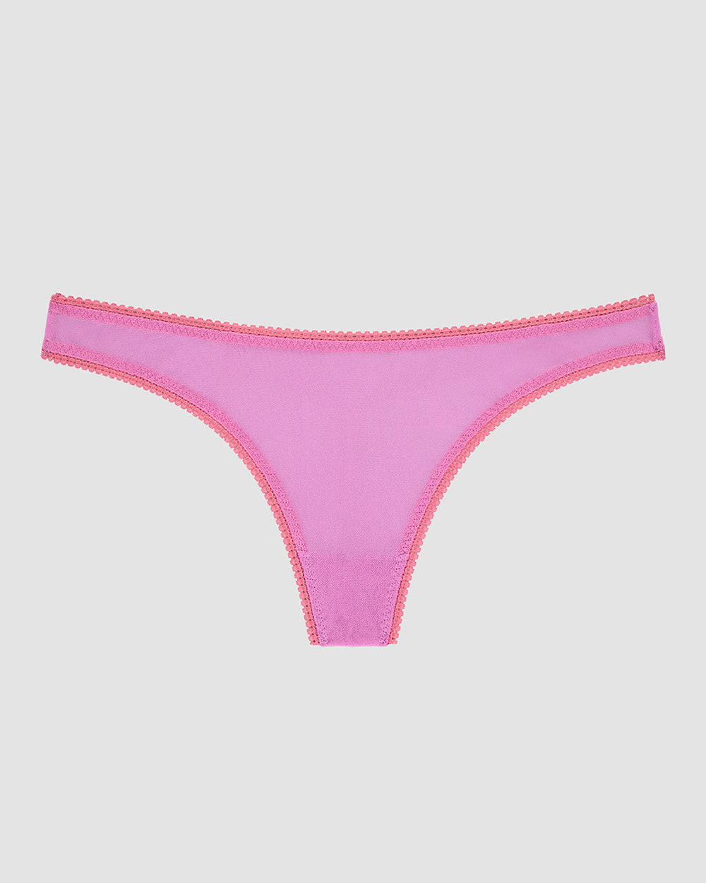 A Gossamer Mesh Hip G Thong Underwear in Wine Berry