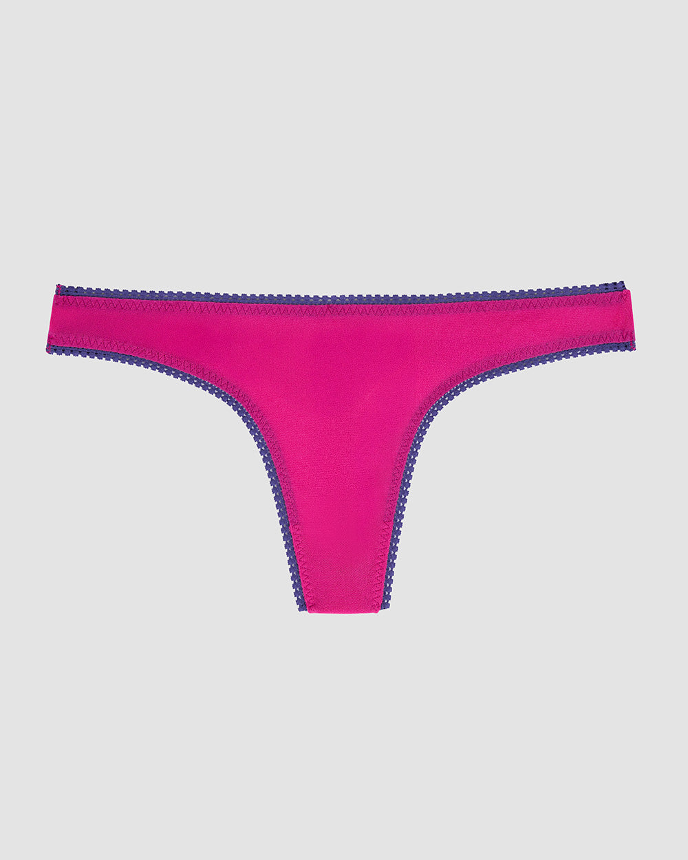 A Gossamer Mesh Hip G Thong Underwear in Deep Fuchsia