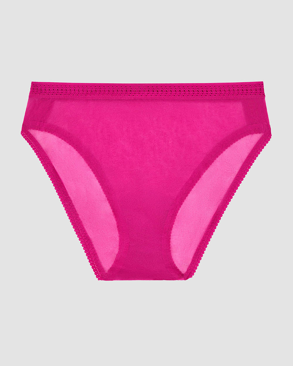 Gossamer Mesh Hi Cut Brief Underwear