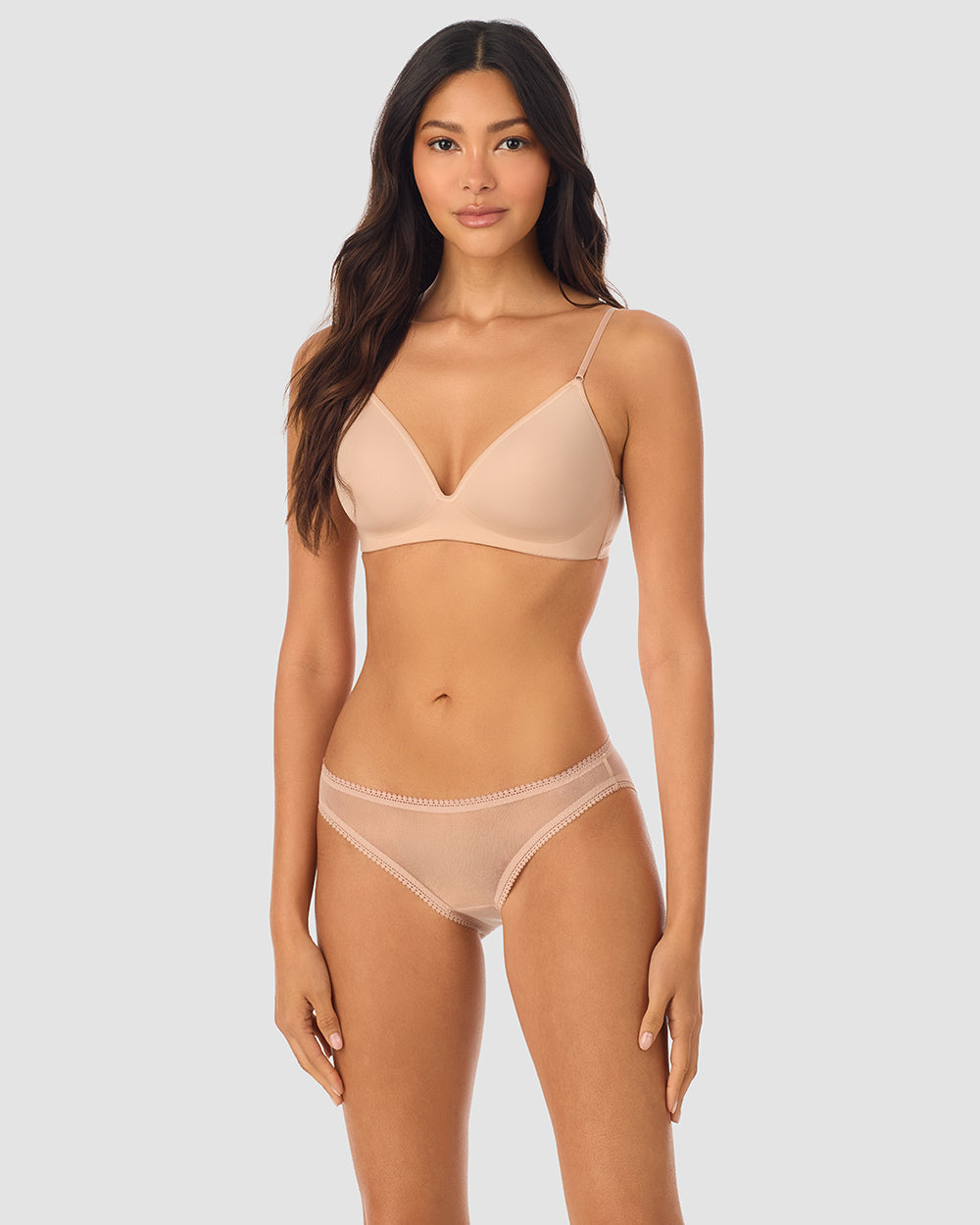 Next to Nothing Micro Wireless Bra - Champagne