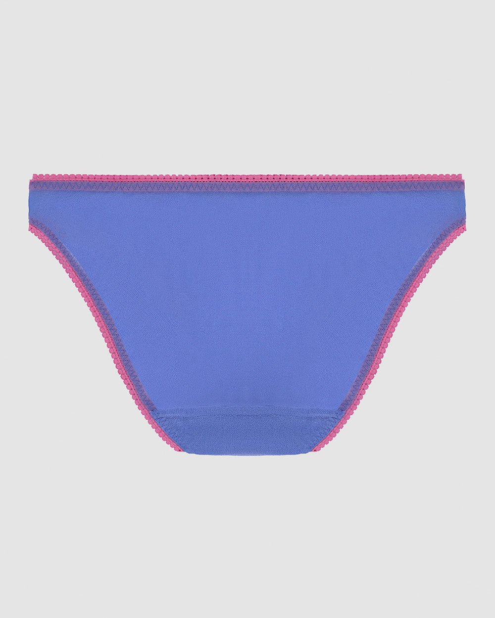 Gossamer Mesh Hip Bikini Underwear - Bajaj Blue