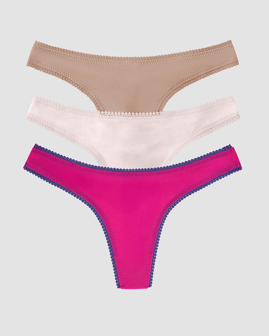 A Gossamer Mesh Hip G Thong Underwear 3 pack
