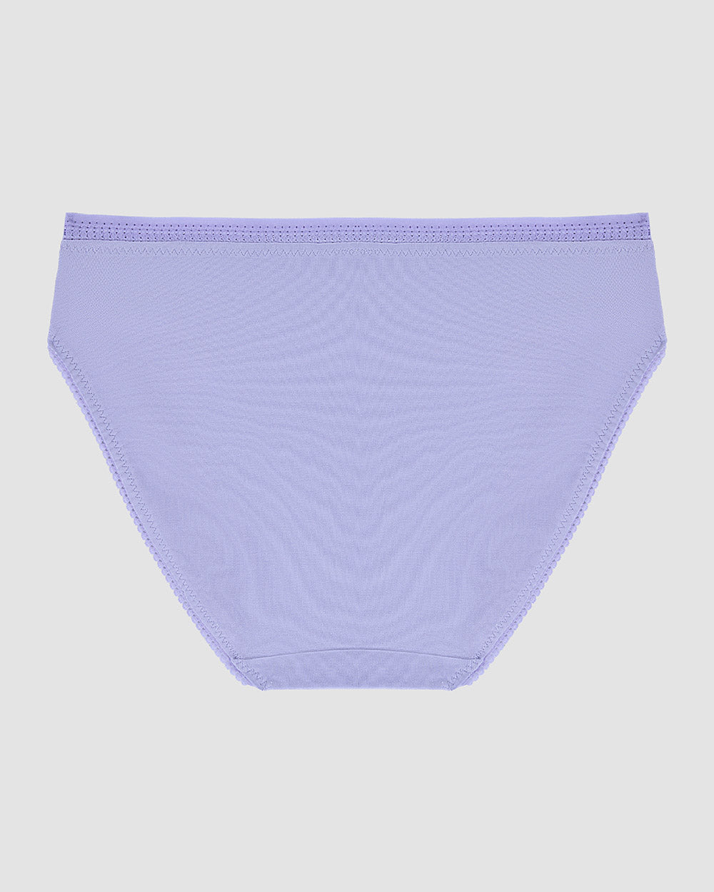 A Cabana Cotton Hi Cut Brief Underwear - Thistle The Back View