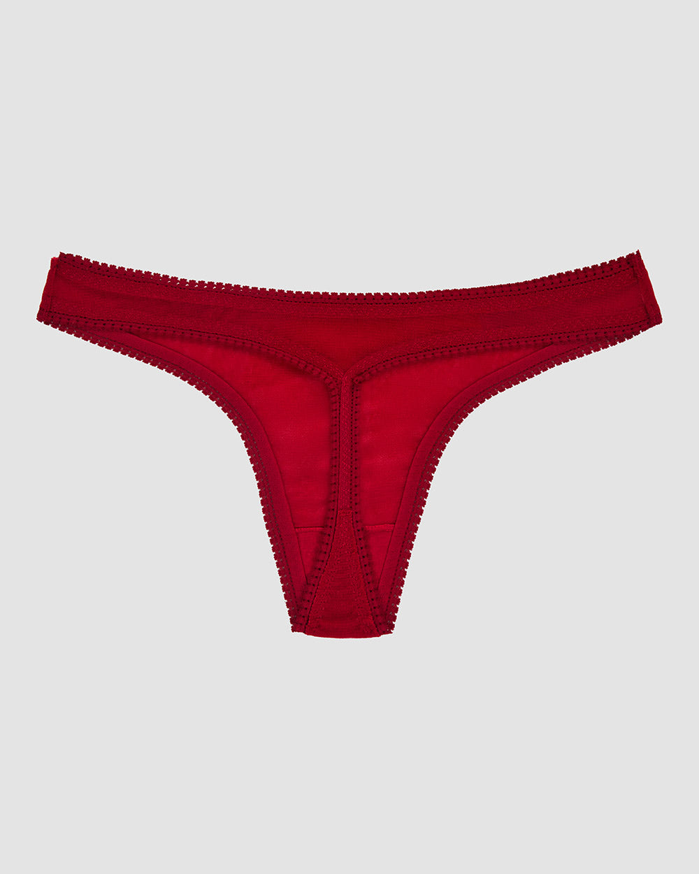 Gossamer Mesh Hip G Thong Underwear back view