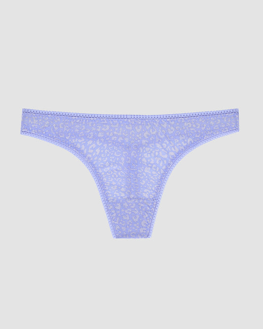 A Triple Mesh Hip G Thong Underwear - Modern Animal The Front View