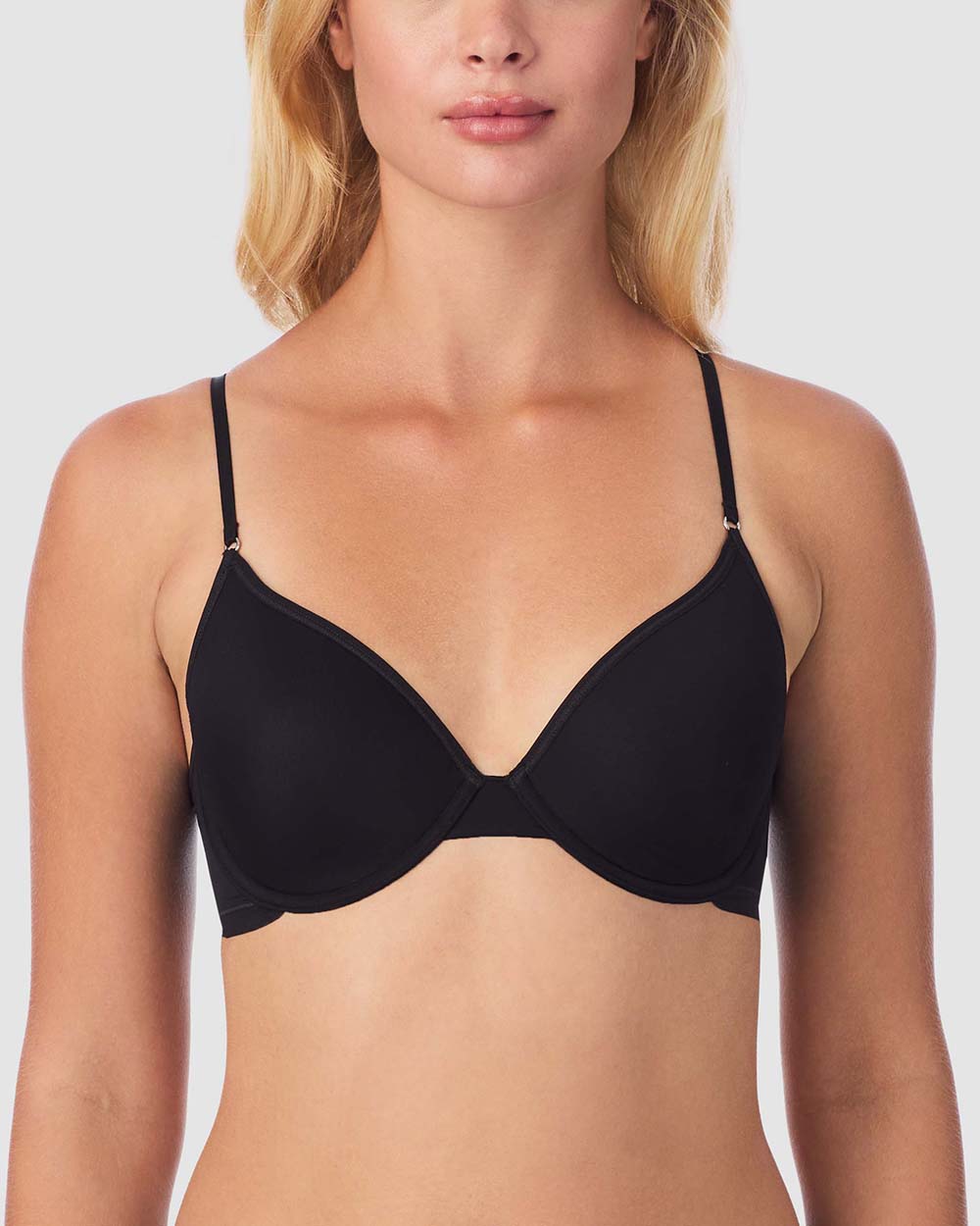 Next to Nothing Micro T Shirt Bra - Black