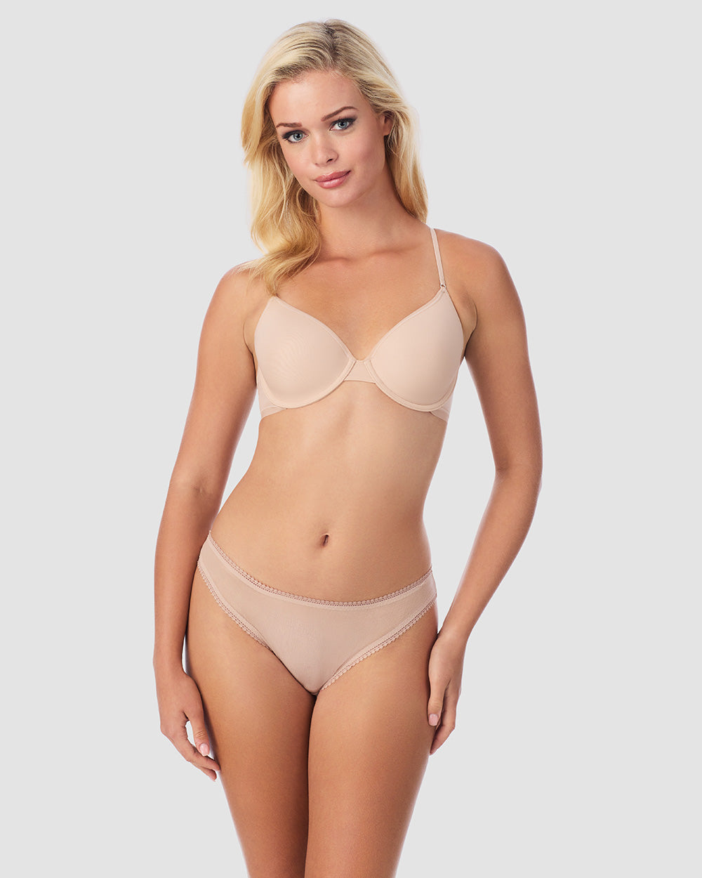 Next to Nothing Micro T Shirt Bra - Champagne