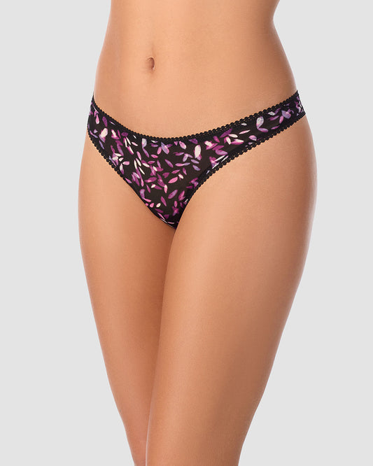 A lady wearing Triple Mesh Hip G Thong Underwear