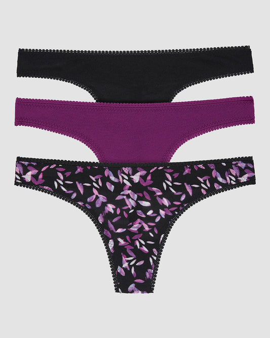 A Gossamer Mesh Hip G Thong Underwear 3 Pack