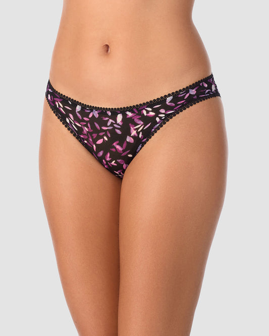 A lady wearing Triple Mesh Hip Bikini Underwear
