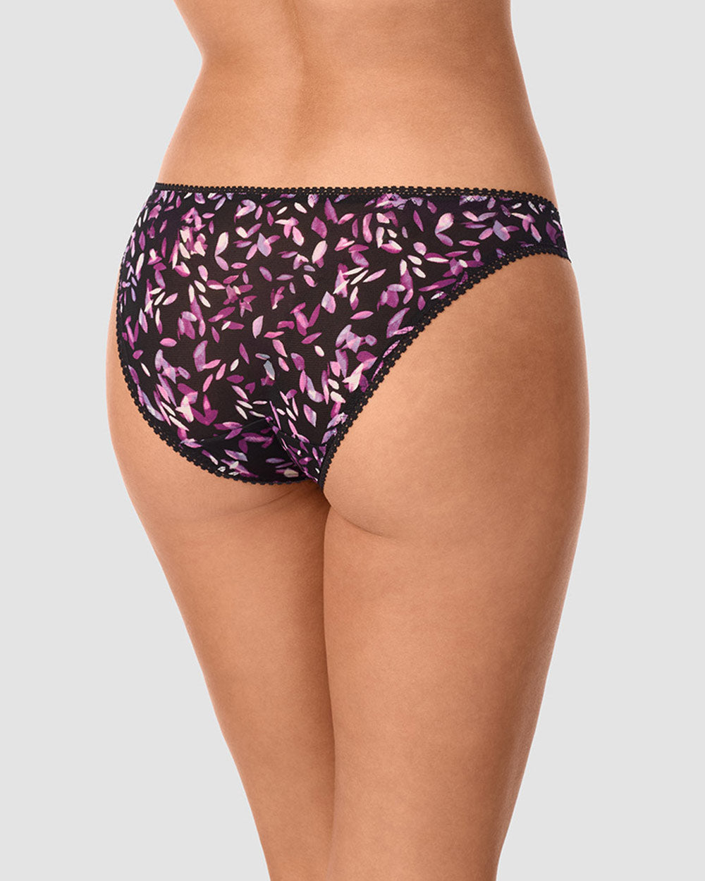 A lady wearing Triple Mesh Hip Bikini Underwear