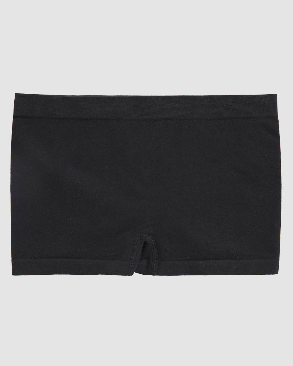 A black Cabana Cotton Seamless Boyshort Underwear