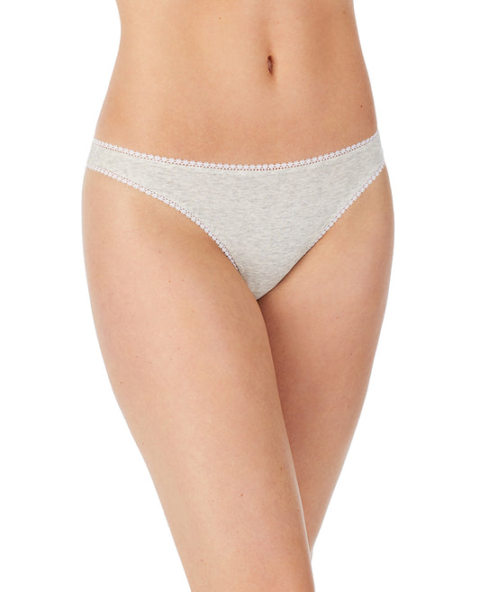 Cabana Cotton Tanga - Heather Grey